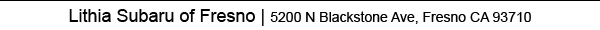 Lithia Subaru of Fresno